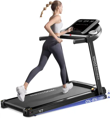 Imagen del producto de Loopband: Cinta de correr plegable con una inclinación del 8%, amplia superficie de carrera y motor de 2,5 CV
