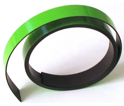 Produktbild von Magnetisches Band 1000x14x1mm hellgrün