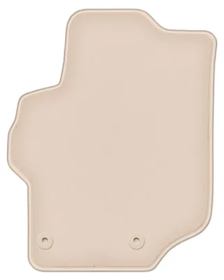 Produktbild von DURBAN Beige Velours-Fahrerfußmatte für Peugeot 301 Limousine (2012-)