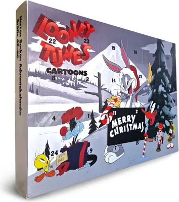 Produktbild von Looney Tunes Socken Adventskalender : 42-46 : mehrfarbig Größe: 42-46 Farbe: mehrfarbig