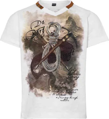Produktbild von Trachtenshirt Emilio Kinder weiß 110/116