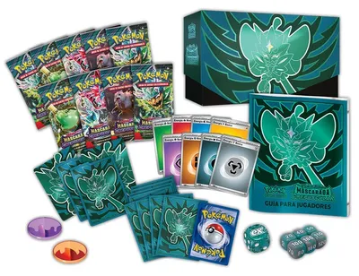 Produktbild von Spanisch Pokemon Scarlet & Purple Mascarada Crepuscular Sammelkartenspiel Fall