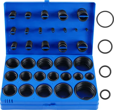Produktbild von O-Ring Sortiment, 3-50 mm Ø, 419-tlg.