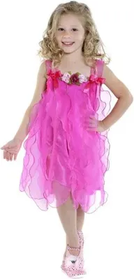 Produktbild von Flatterfeenkleid pink Grösse S