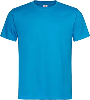 Produktbild von Stedman Baumwolle Classics Uni T-Shirt 05.2000 Gr. XL ocean blue