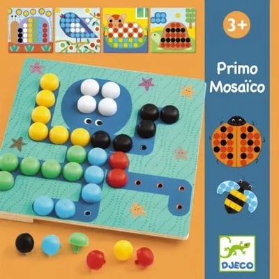Produktbild von Djeco-Mosaik Lernspiel "Primo Mosaïco"