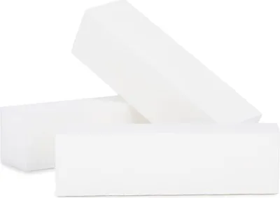 Produktbild von Professioneller Polierblock für Nägel, Weiß, 1 Stück, Körnung 240/240, abriebfest