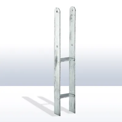 Immagine prodotto di Ancoraggio ad H per palo 101x60 mm