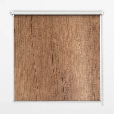 Produktbild von Seitenzug-Rollo Fensterrollo Jalousie - Thermo-Rollo Verdunkelungsrollo - 100x180 cm - Holz