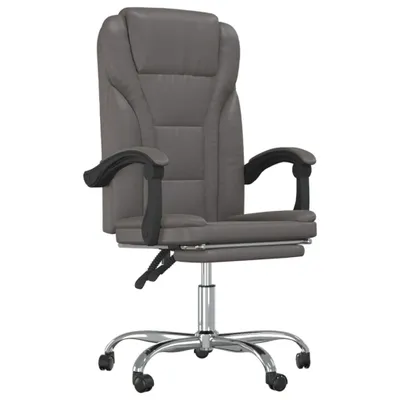 Image de Fauteuil inclinable de bureau Gris Similicuir