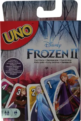 Produktbild von Mattel Games UNO Frozen 2, Kartenspiel, Kinderspiel, Gesellschaftsspiel