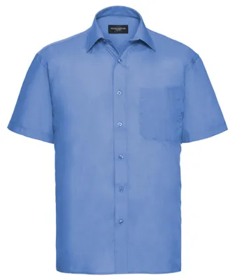 Obrázek produktu pro Russell Collection – pánská košile „Classic“ s krátkým rukávem LT4445 (XXL) (business modrá)