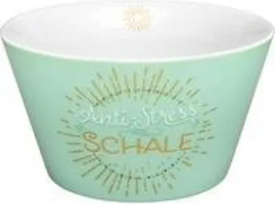 Obrázok produktu pre GRUSS & CO 47001 Antistresová miska, porcelán, 60 cl, zlatá potlač