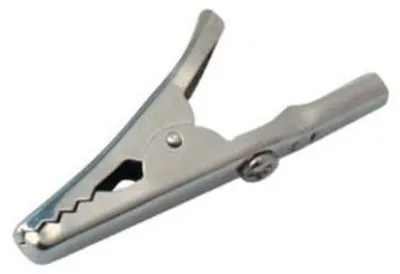 Produktbild von Krokoklemme, blank