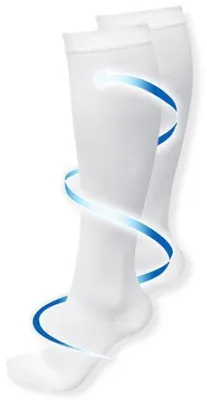 Produktbild von Wundersocken - Compressiekousen - S/M WIT