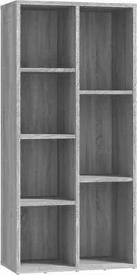 Obrázek produktu pro vidaXL Knihovna Grey Sonoma 50x25x106 cm