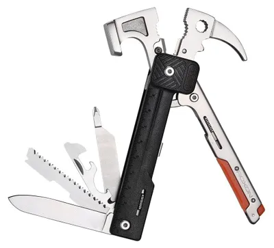 Productafbeelding van 16" Multitool met vuursteen, 16 in 1 functies, ideaal voor buiten