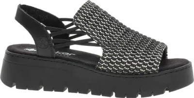 Produktbild von Rieker Schaftsandalen Damen 31393933373435 Schwarz 39 EU