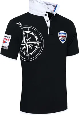 Produktbild von Nebulus Poloshirt EGERSUND Herren, Shirt, Sweatshirt, Polo, Q2066 - Herren, schwarz, XXL