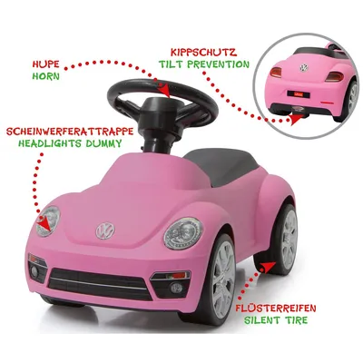 Obrázok produktu pre Jamara Rutscher VW Beetle pink                    3+