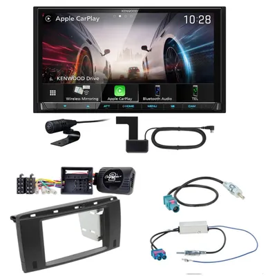 Produktbild von Kenwood DMX8021DABS Android Auto CarPlay Bluetooth Einbauset für Mercedes R W251