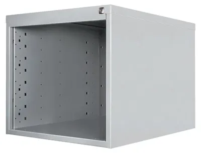 Produktbild von Schubladenbox leer,B530xT700xH500,RAL7035