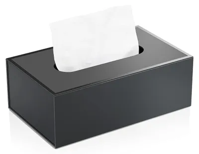 Obrázok produktu pre Držiak na papierové utierky a servítky, čierny