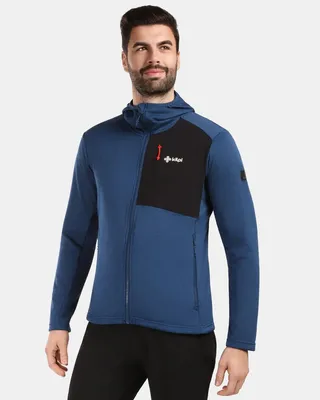 Produktbild von Herren-Fleece-Sweatshirt Kilpi SEVELEN-M, DUNKELBLAU, Größe M