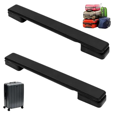 Produktbild von 2 Stück Koffergriff Ersatz, 20cm Kunststoff Griff Für Gepäck, Teleskopgriff Koffer Ersatzteil, Luggage Ersatzgriff Für Reisekoffer, Werkzeugkoffer, Koffer Box, Koffer Zubehör.