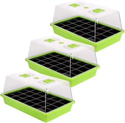 Produktbild von Mini-Kaskwekerij-Set 3er-Set 38x24x18 cm Kaskwekerij-Box mit Abdeckung und Lüftung