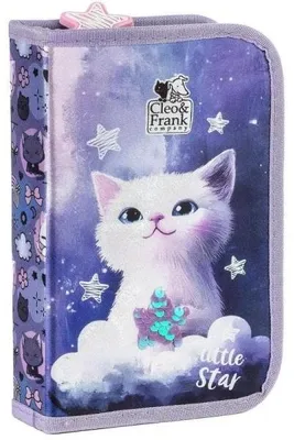 Obrázok produktu pre Puzdro na ceruzky s príslušenstvom Cleo a Frank, 1 priehradka, DERFORM