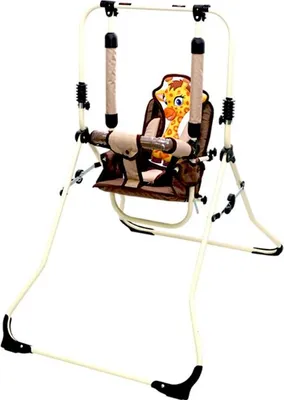 Produktbild von SAMBA 3-in-1 Giraffenschaukel, creme, klappbar