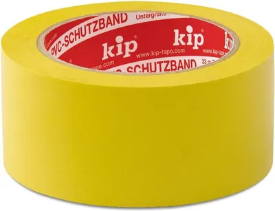 Immagine prodotto di Nastro protettivo in PVC KIP 315 – liscio, giallo, 30 mm x 33 m (60 rotoli) - 315-13