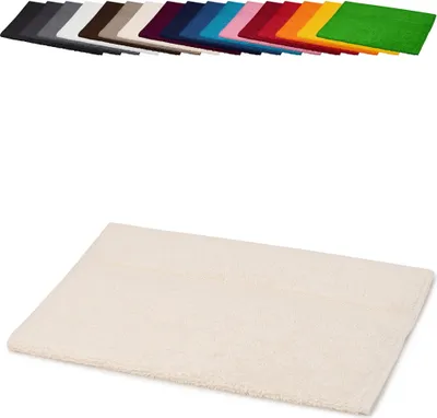 Produktbild von Gästetuch 30x50 cm Gästehandtuch Kinderhandtuch 100% Baumwolle, Farbe: Creme