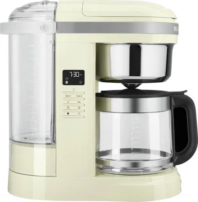 Produktbild von KitchenAid Filterkaffeemaschine 5KCM1209 EAC Creme bis 12 Tassen 1100 W einstellbare Kaffeestärke Aromawahlfunktion Warmhaltefunktion Permanentfilter