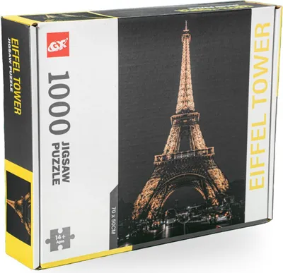 Produktbild von Puzzle - 1000 Teile - Eiffelturm - für Kinder und Erwachsene - das perfekte Geschenk