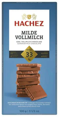 Produktbild von Hachez Milde Vollmilch 33% Kakao 100g