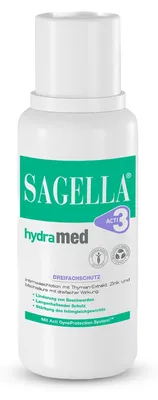 Obrázek produktu pro SAGELLA hydramed antibakteriální intimní mycí krém, 500 ml krém