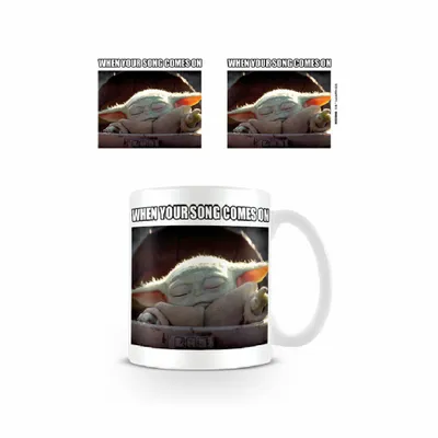 Produktbild von Pyramid International Star Wars The Mandalorian When Your Song Comes On Tasse MG25846