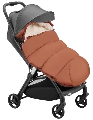 Produktbild von Winterfußsack für Kinderwagen, Universal-Fußsack (Braun)