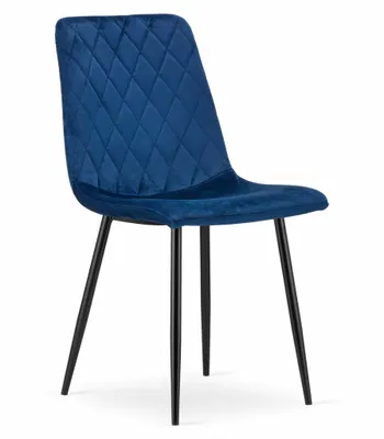 Obrázek produktu pro Židle TURIN - tmavě modrý samet x 1