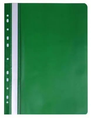 Obrázok produktu pre Rýchloviazač s eurodierovaním, PP, A4, VICTORIA OFFICE, zelený