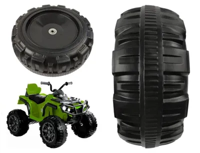 Image de Roue avant Leantoys en EVA pour quad électrique BDM0906 BDM0909 (sans adaptateur)