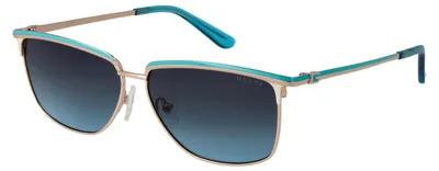 Produktbild von Guess Gu00133 Polarisierte Sonnenbrille Für Frauen Blau Gradient Blue Mann Blau Gradient Blue