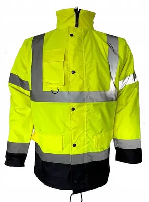 Produktbild von Terrax Workwear Herren Arbeitsjacke mit einrollbarer Kapuze - Leichte Berufsjacke mit reflektierenden Details in Anthrazit-Petrol Größe L