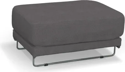 Produktbild von Dekoria Bezug für Tylösand Hocker, dunkelgrau, Bezug für Tylösand Hocker
