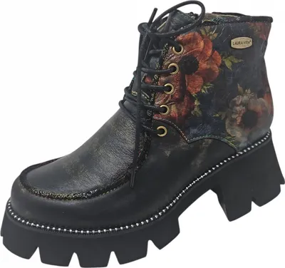 Produktbild von Laura Vita Schnürstiefel Schwarz