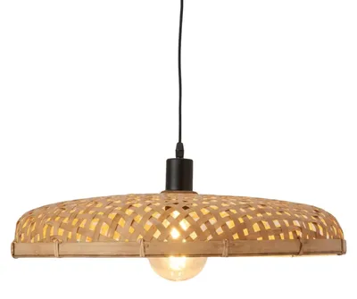 Image de Suspension en rotin naturel | Suspension Paloma 50 cm
