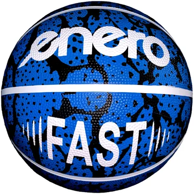 Image de Ballon De Basket Enero Rapide Bleu Taille 7