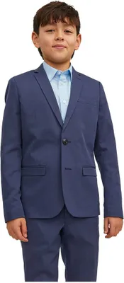 Produktbild von Jack & Jones 12203557_1220_176, Männlich, Blau, Blazer, Kind, Medieval Blue, Spreizkragen